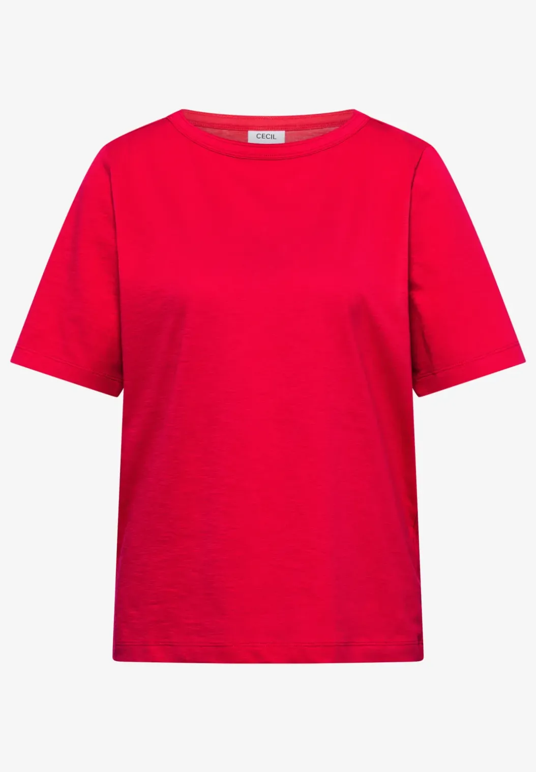 Shirt in effen kleur