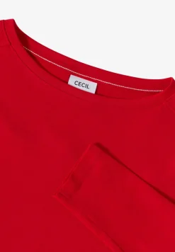 Shirt in effen kleur