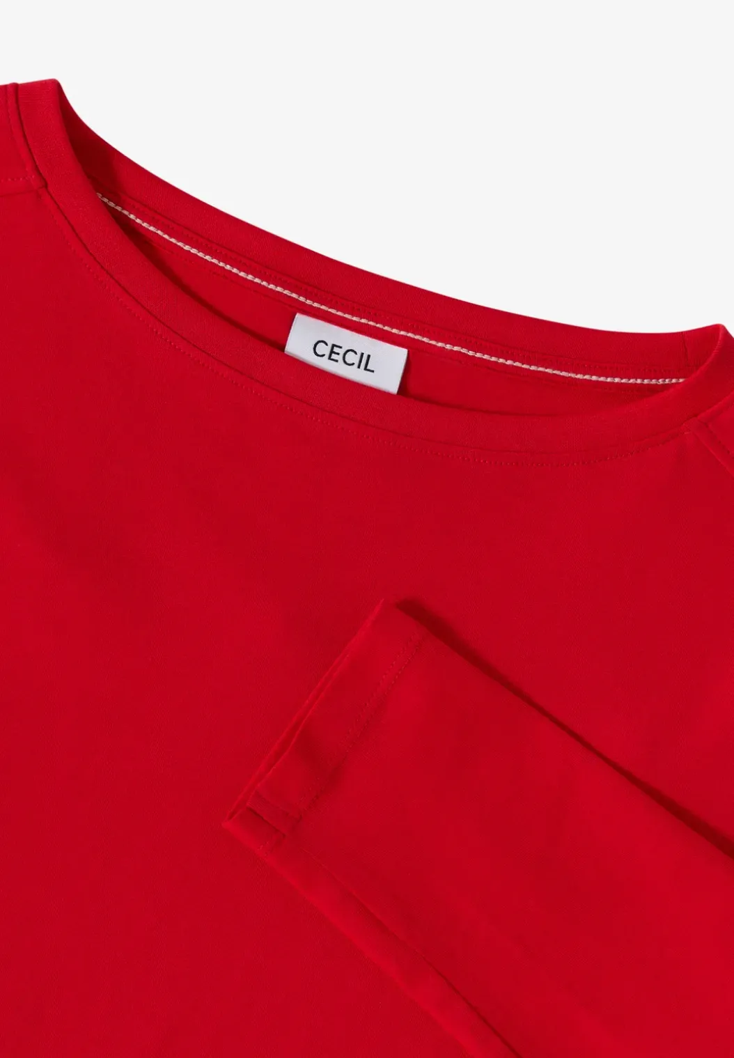 Shirt in effen kleur