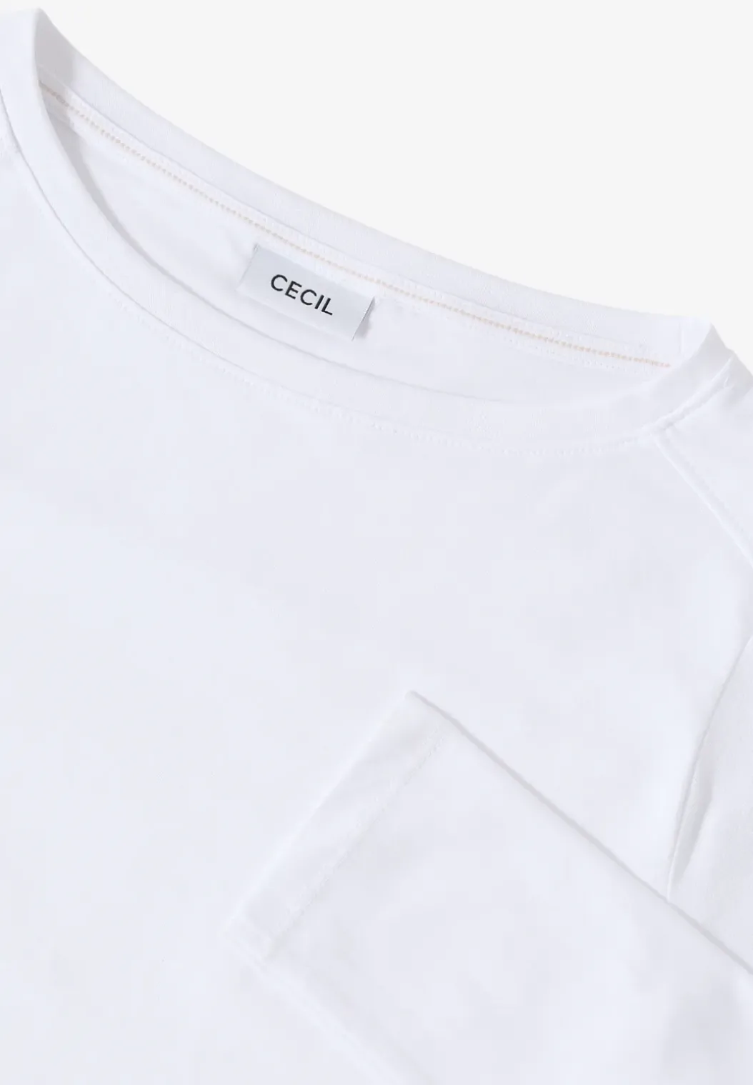Shirt in effen kleur