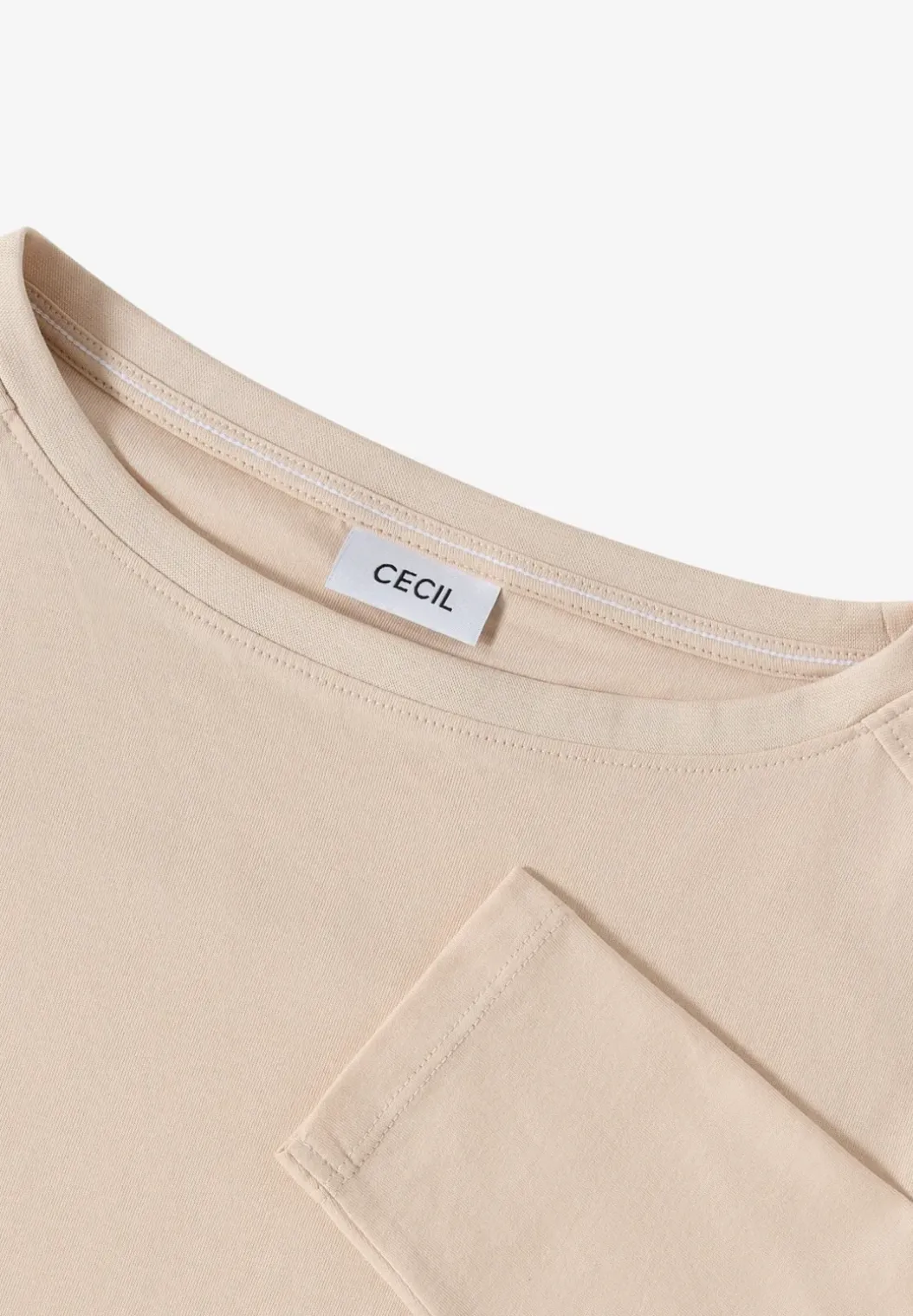 Shirt in effen kleur