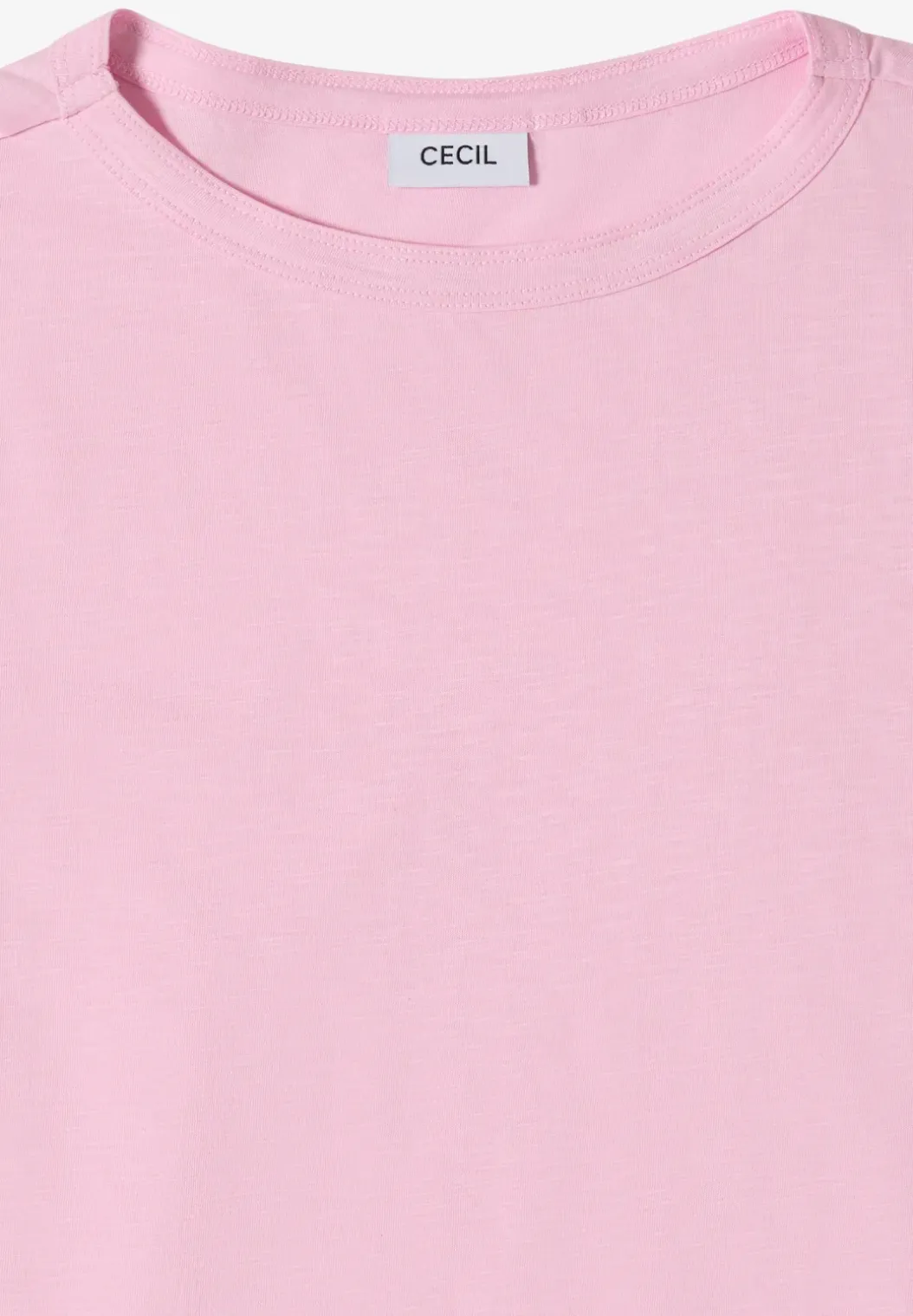 Shirt in effen kleur