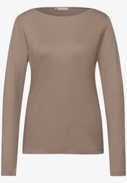 Shirt in effen kleur