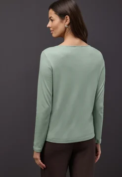 Shirt in effen kleur