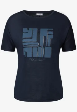 Shirt in linnenlook