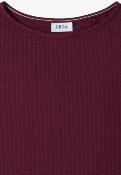 Shirt in seersucker stof