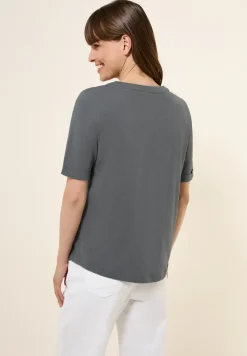 Shirt in tuniek-look