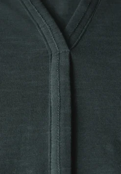 Shirt in tuniek-look