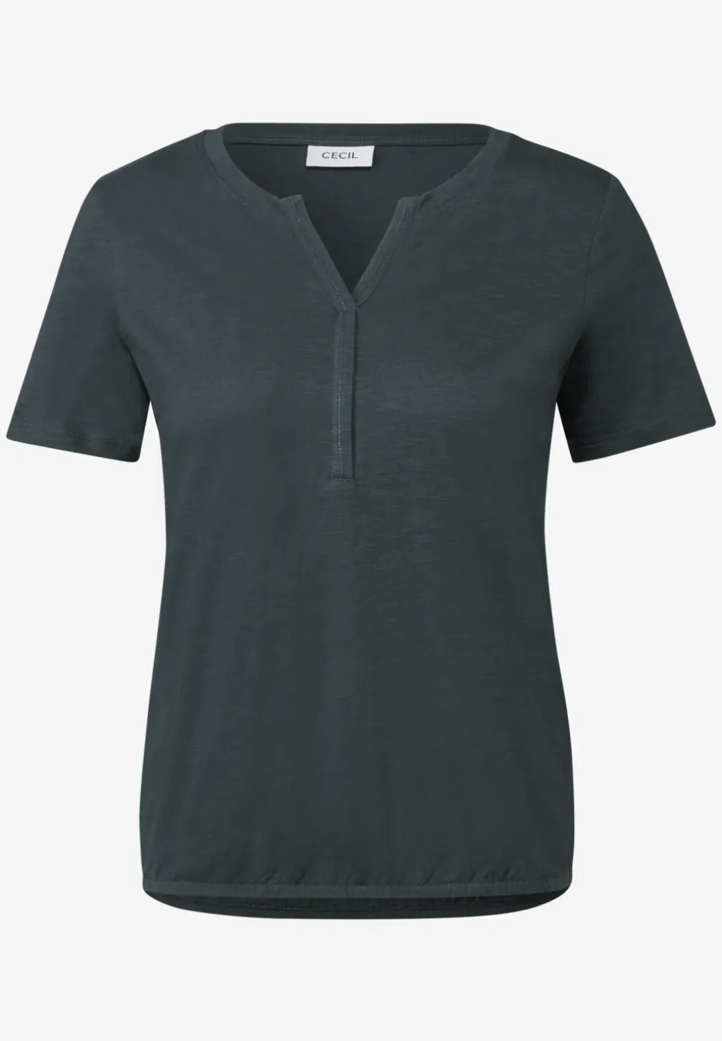 Shirt in tuniek-look