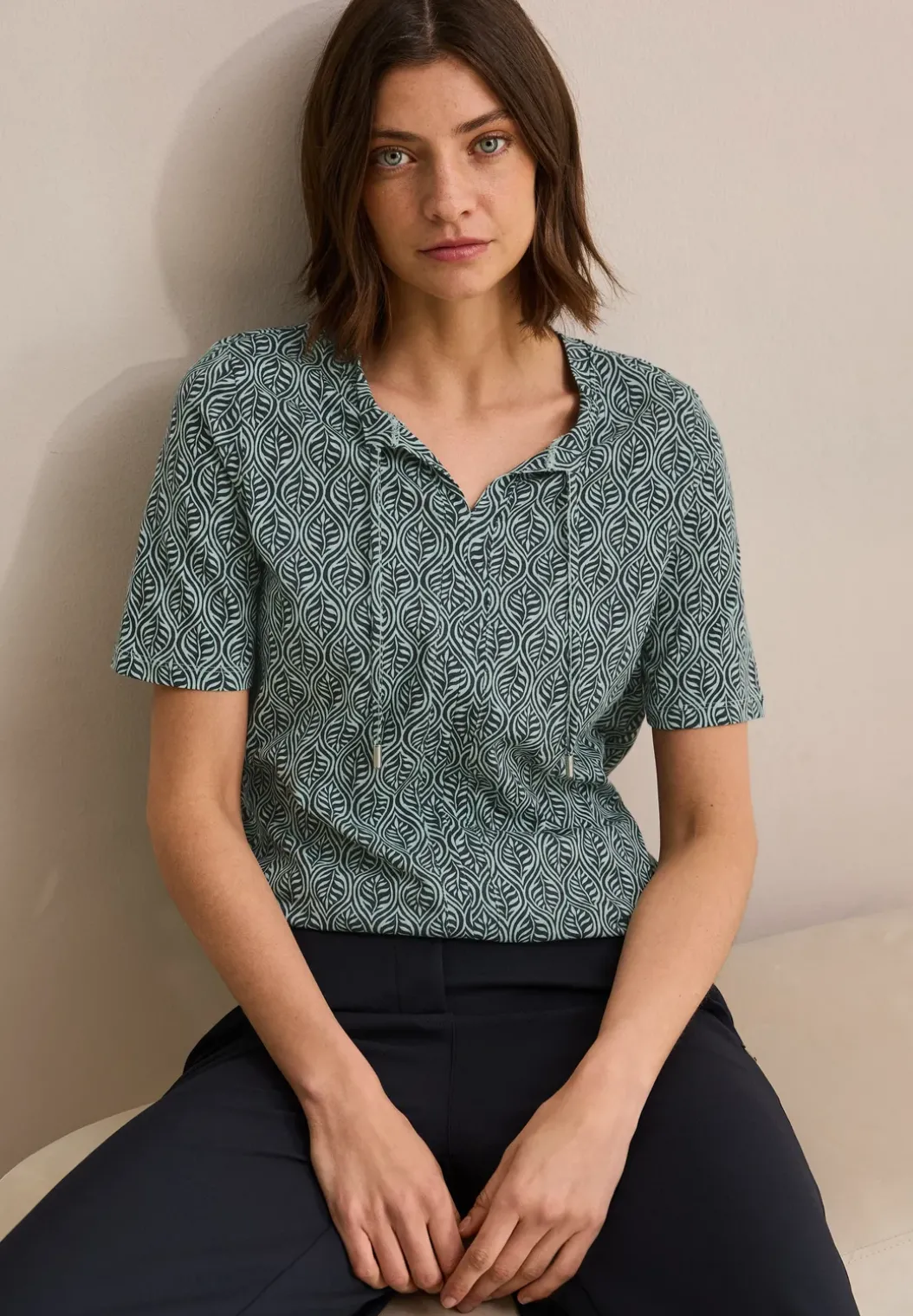 Shirt in tuniekstijl