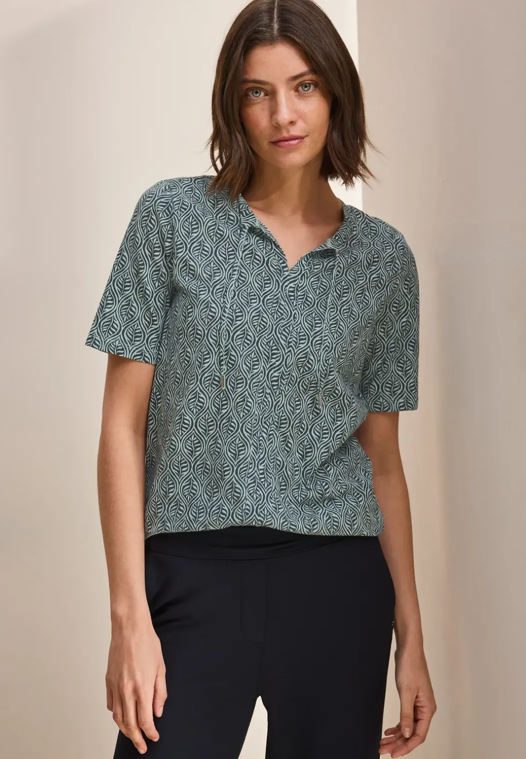 Shirt in tuniekstijl