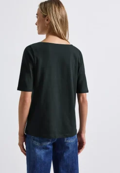 Shirt met boothals