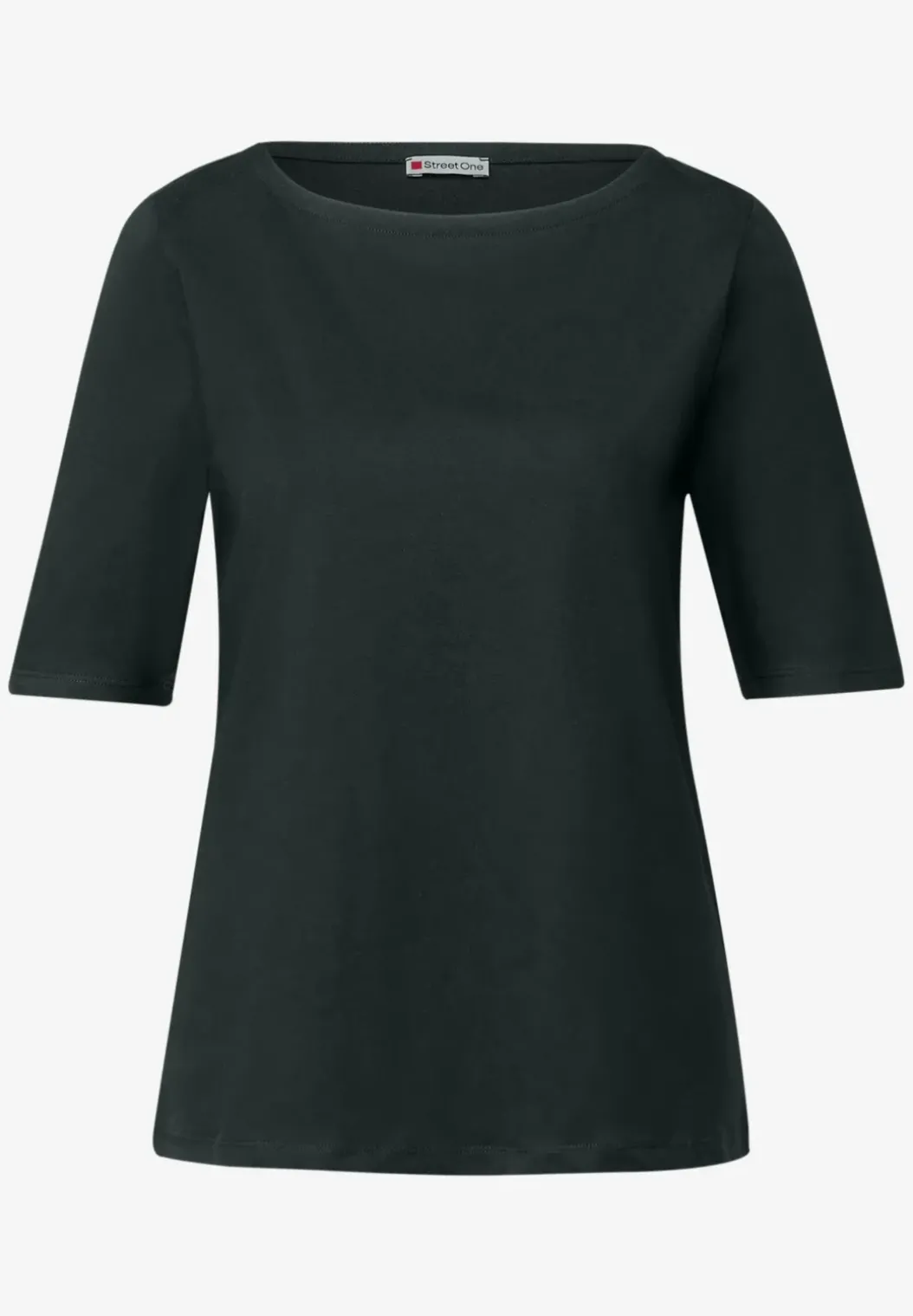 Shirt met boothals