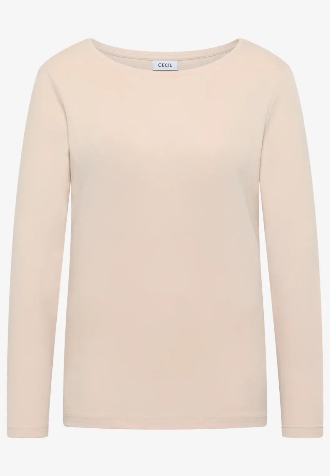 Shirt met boothals