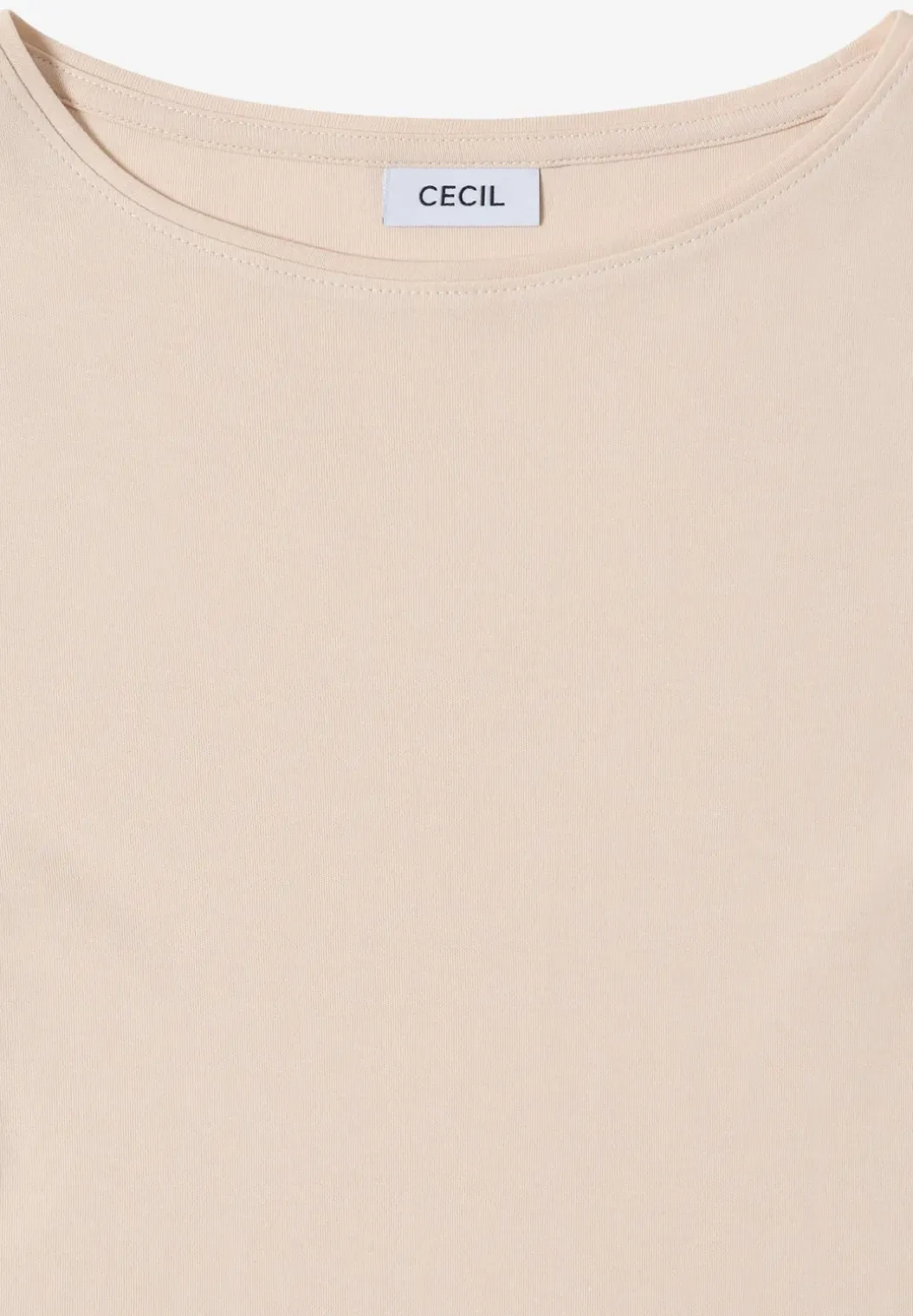 Shirt met boothals