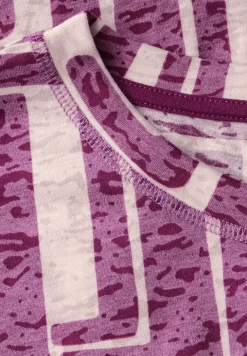 Shirt met burn-out look