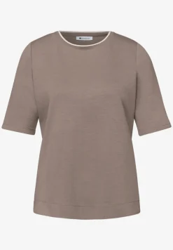 Shirt met contrastdetail