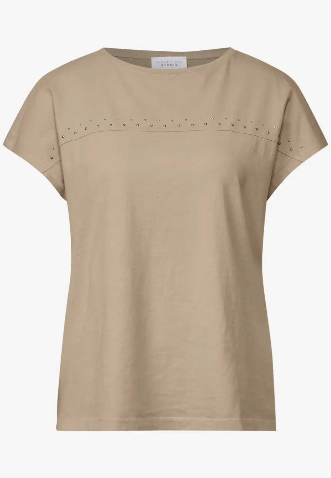 Shirt met edelstenen
