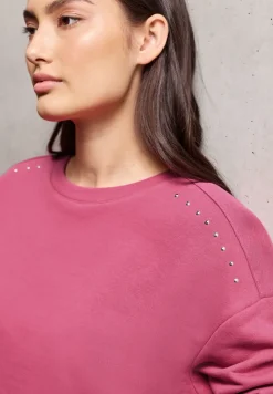 Shirt met edelstenen