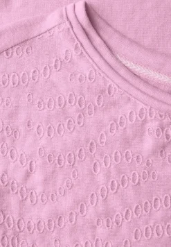 Shirt met geborduurd patroon