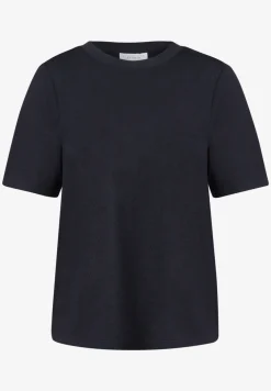 Shirt met gebreide look