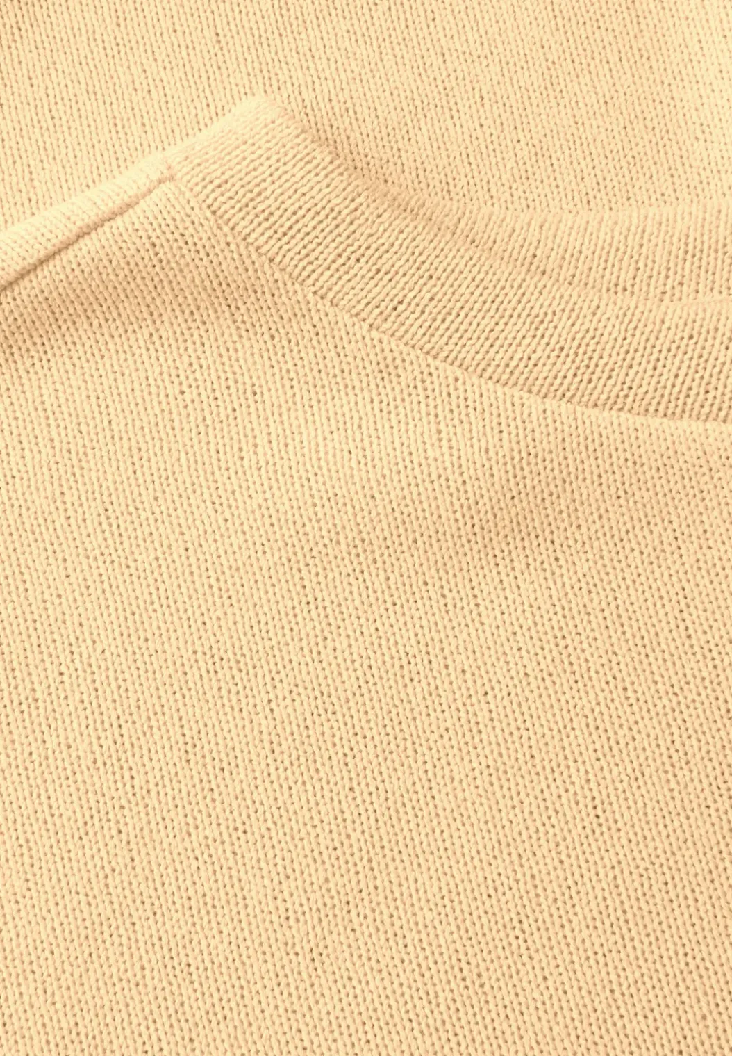 Shirt met gebreide look