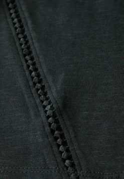 Shirt met gehaakte details