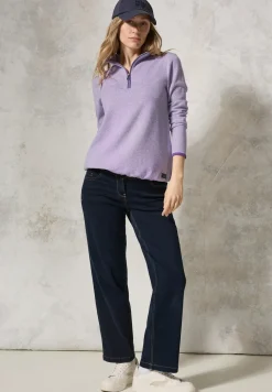Shirt met gemêleerde look