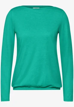 Shirt met gemêleerde look