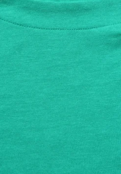 Shirt met gemêleerde look