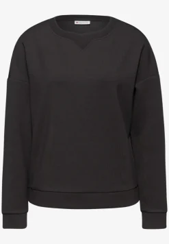 Shirt met geribd detail
