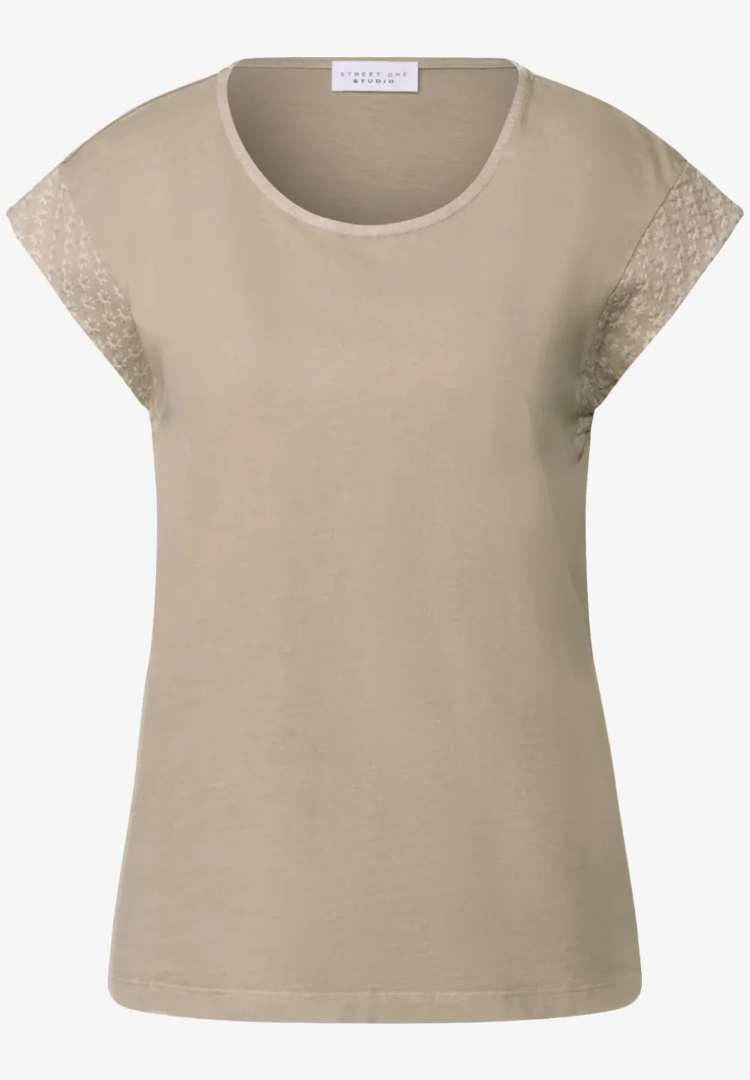 Shirt met gewassen look