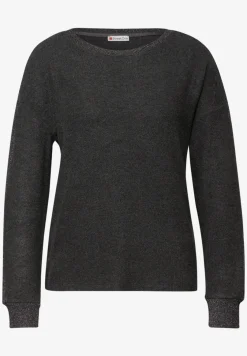 Shirt met glitterdetails