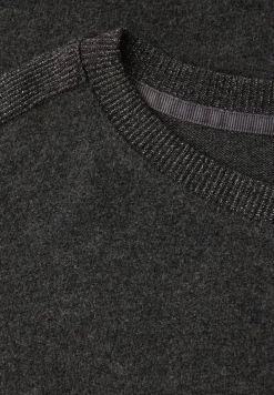 Shirt met glitterdetails