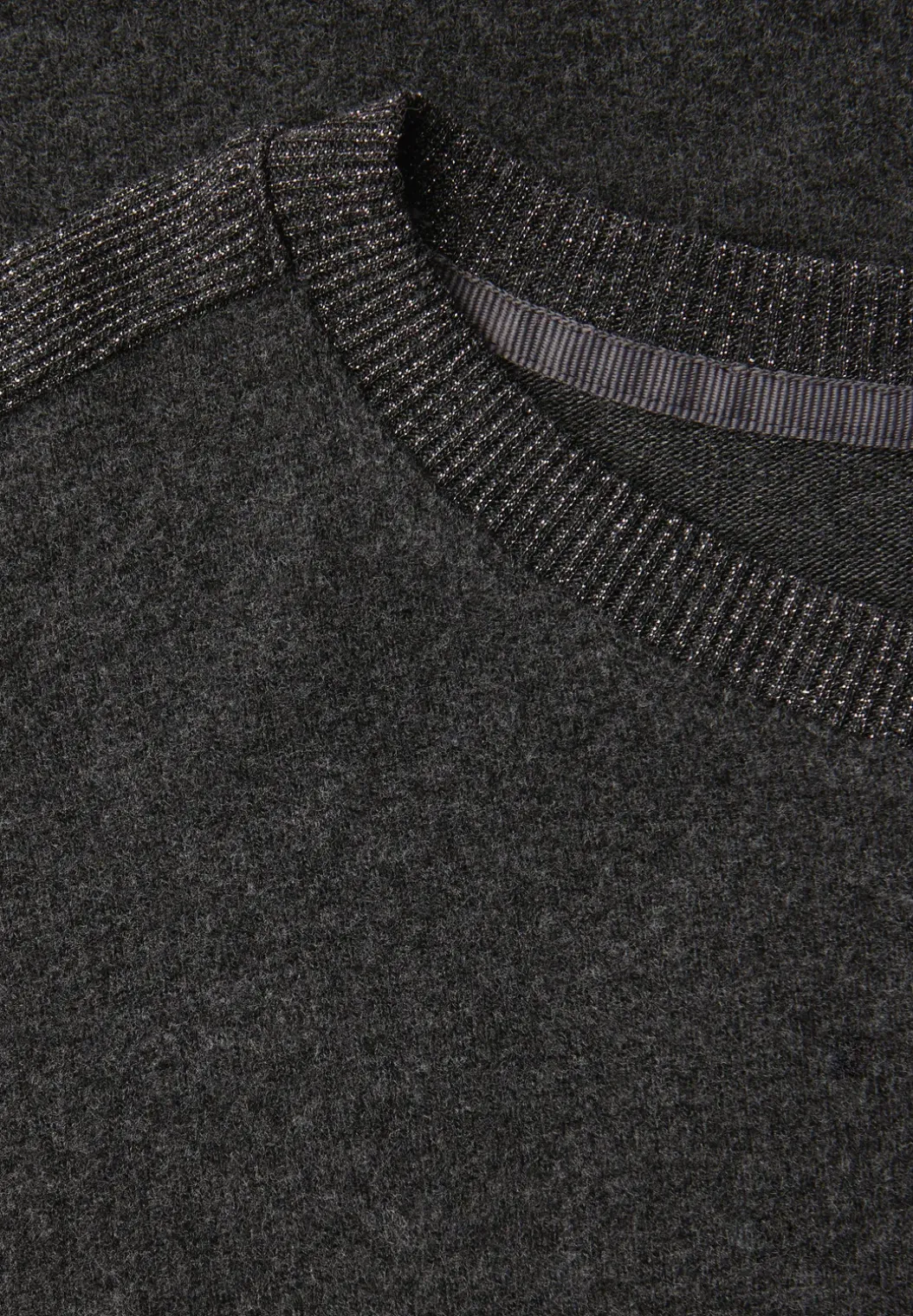 Shirt met glitterdetails