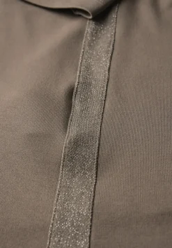 Shirt met glitterstrepen