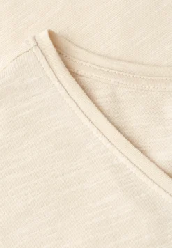 Shirt met hangende schouder in jersey