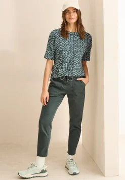 Shirt met knoopdetail