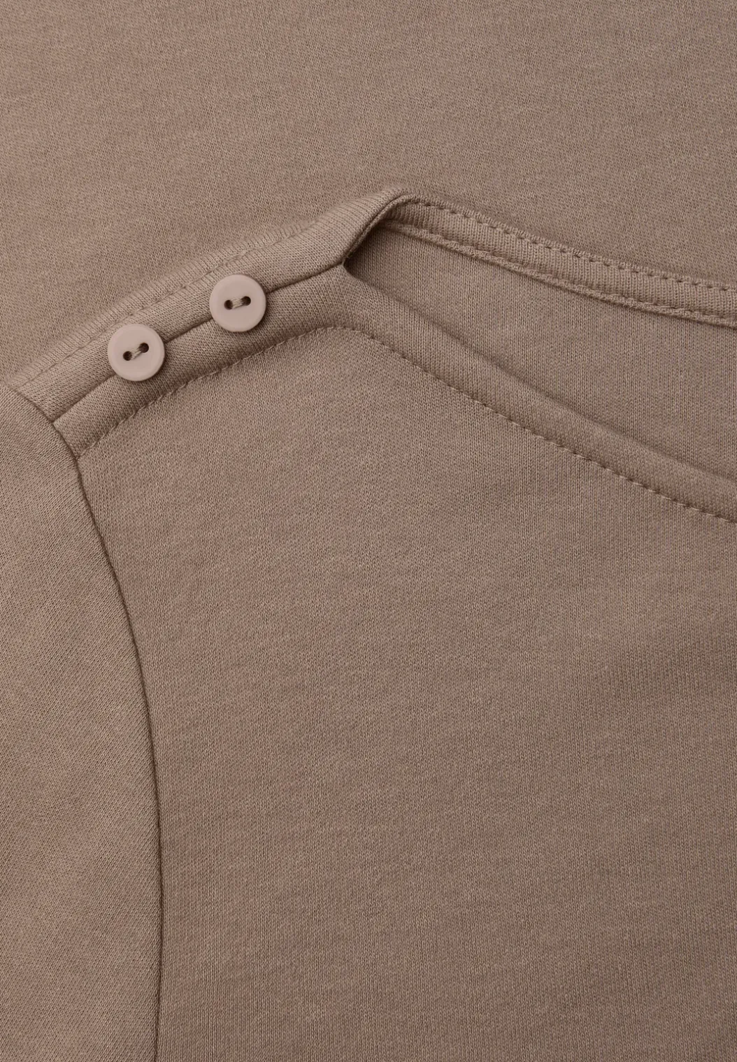Shirt met knoopdetails