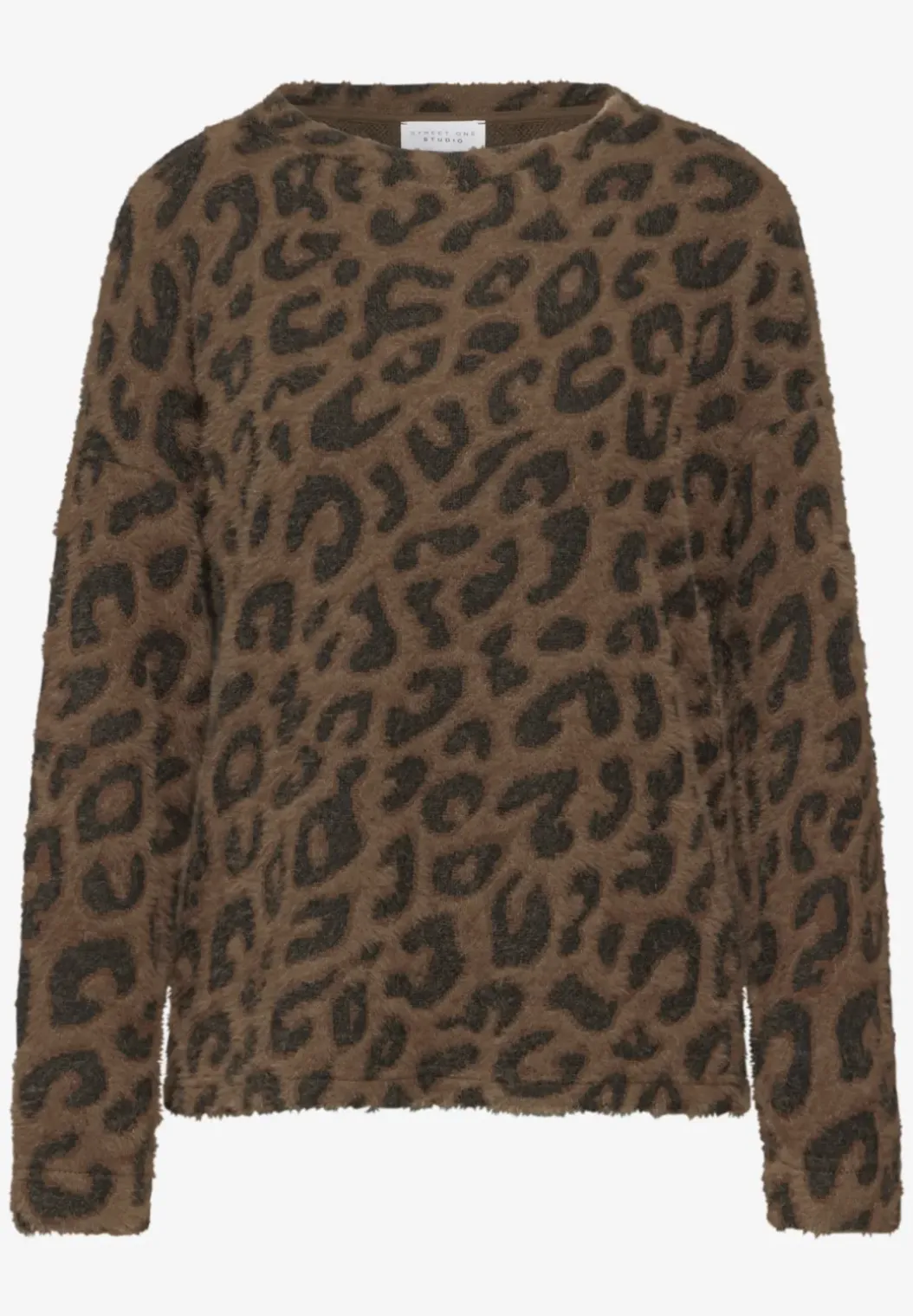 Shirt met leoprint