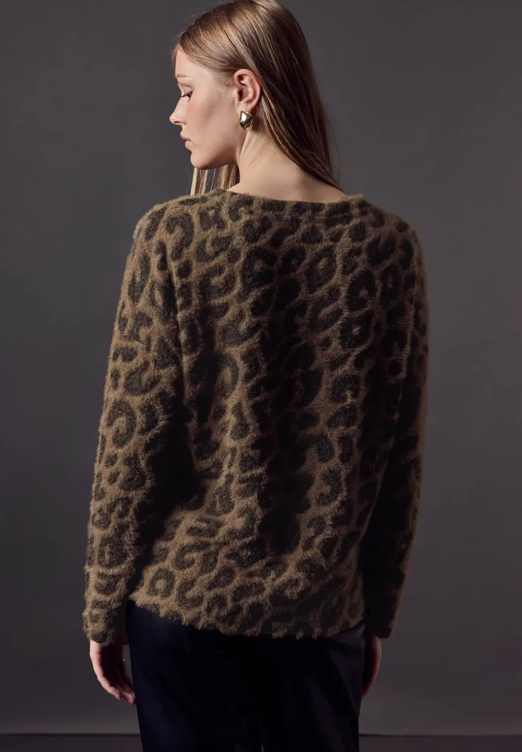 Shirt met leoprint
