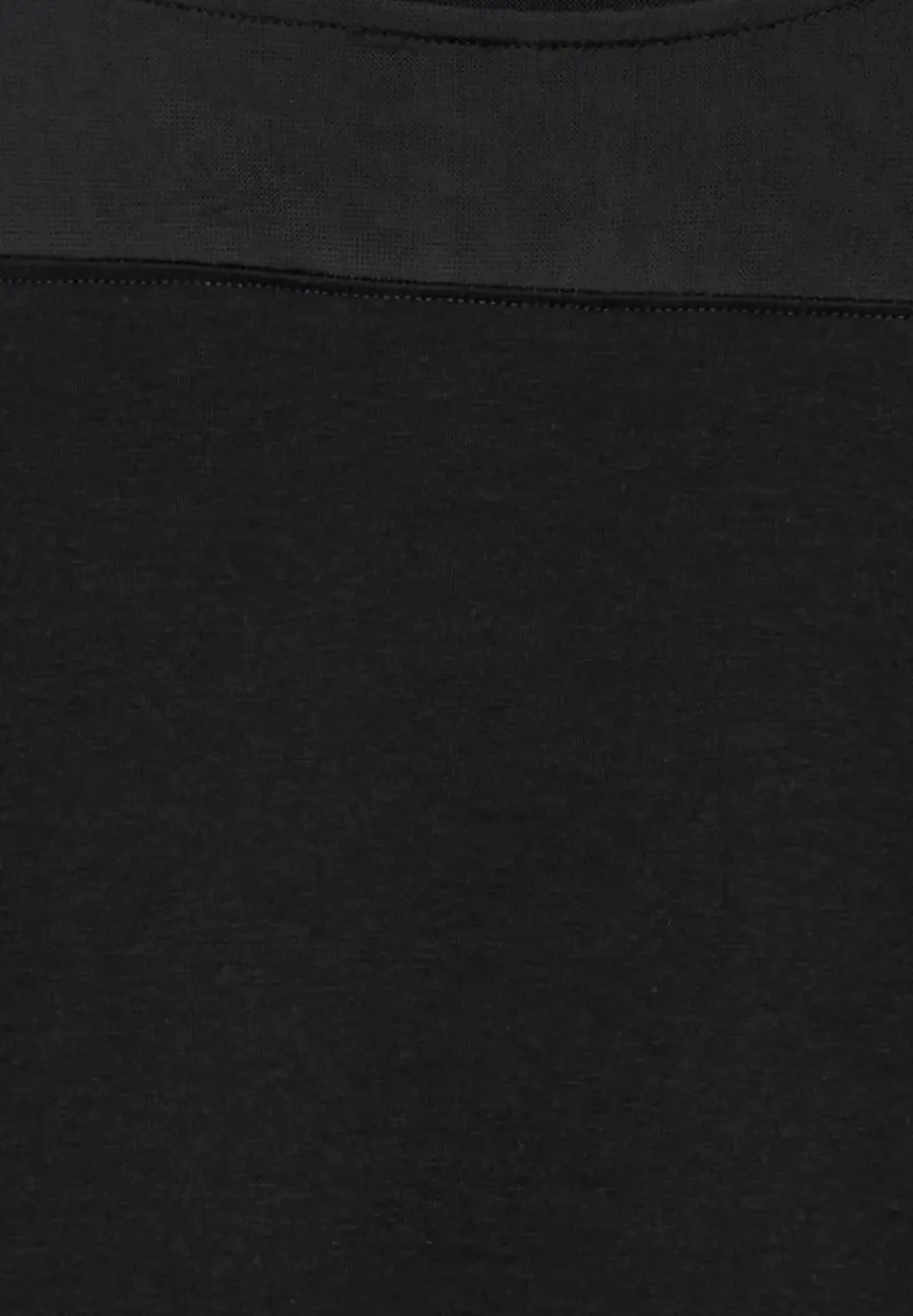 Shirt met mesh detail