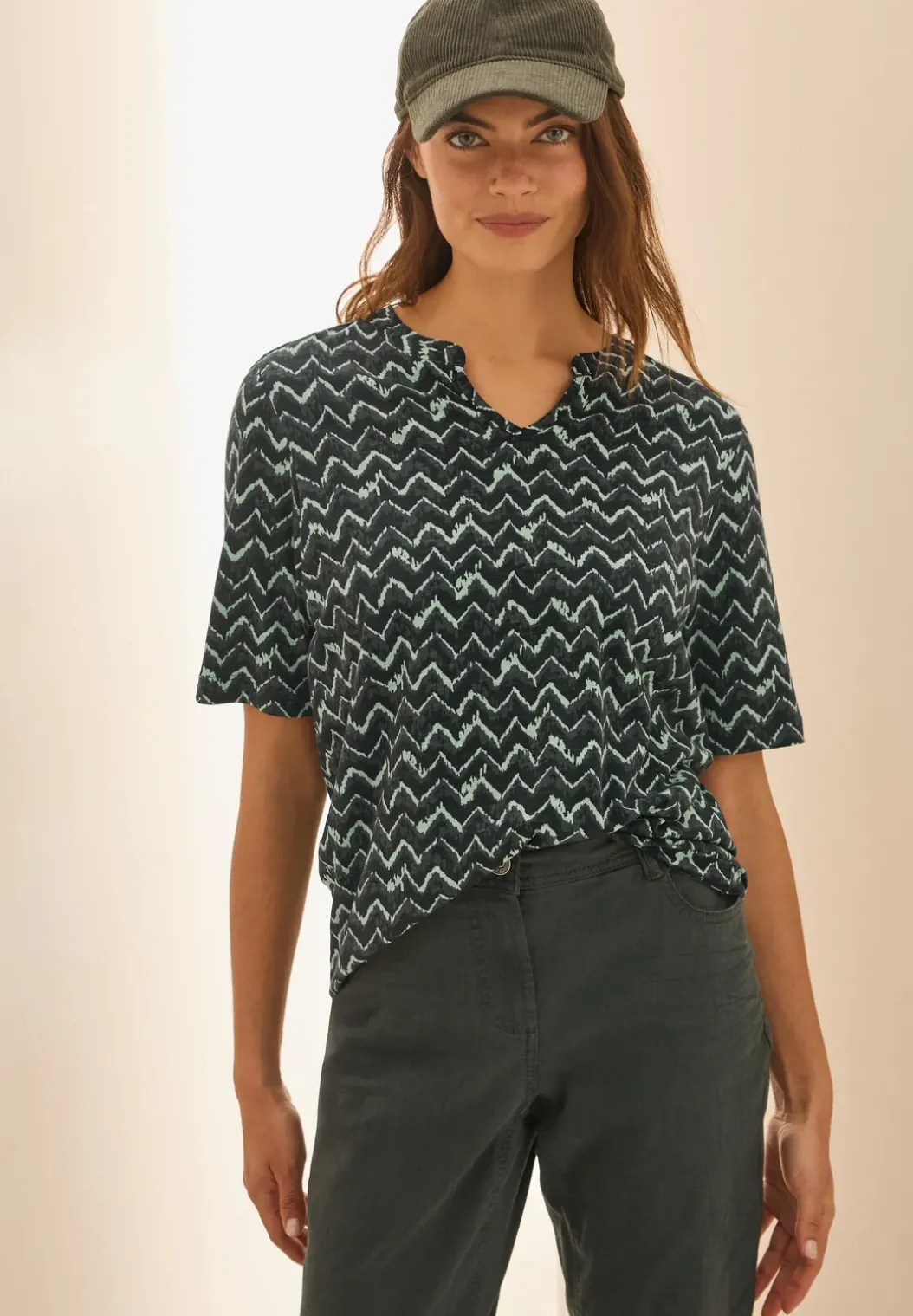 Shirt met minimale print