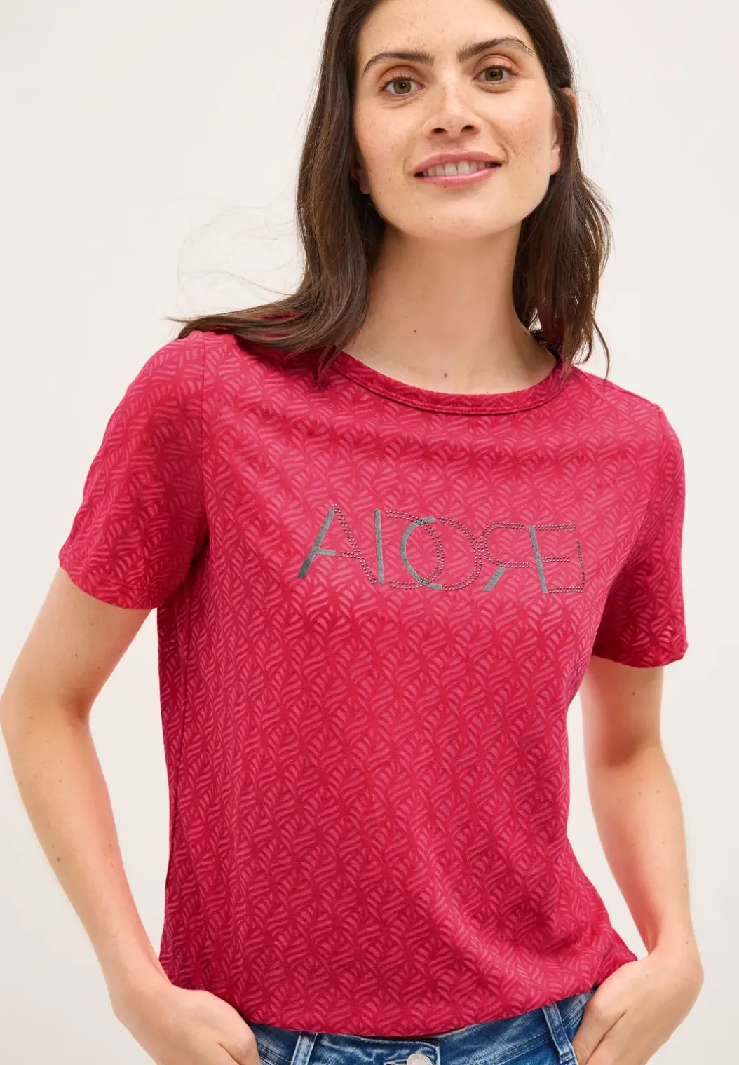 Shirt met opschrift Burnout
