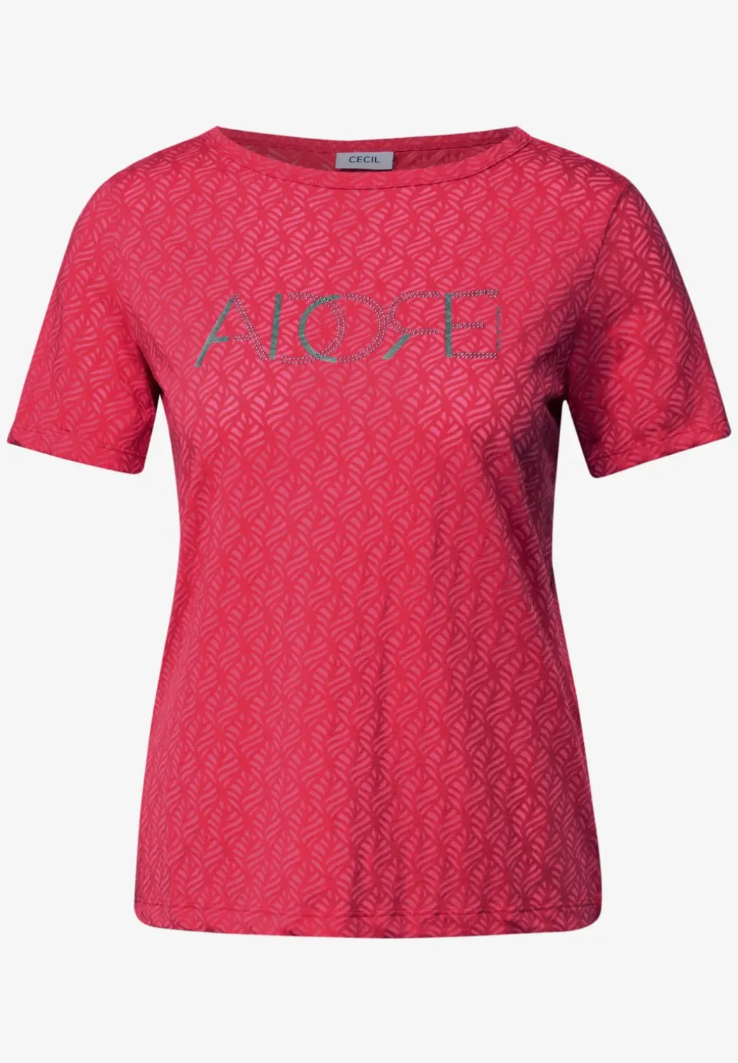 Shirt met opschrift Burnout