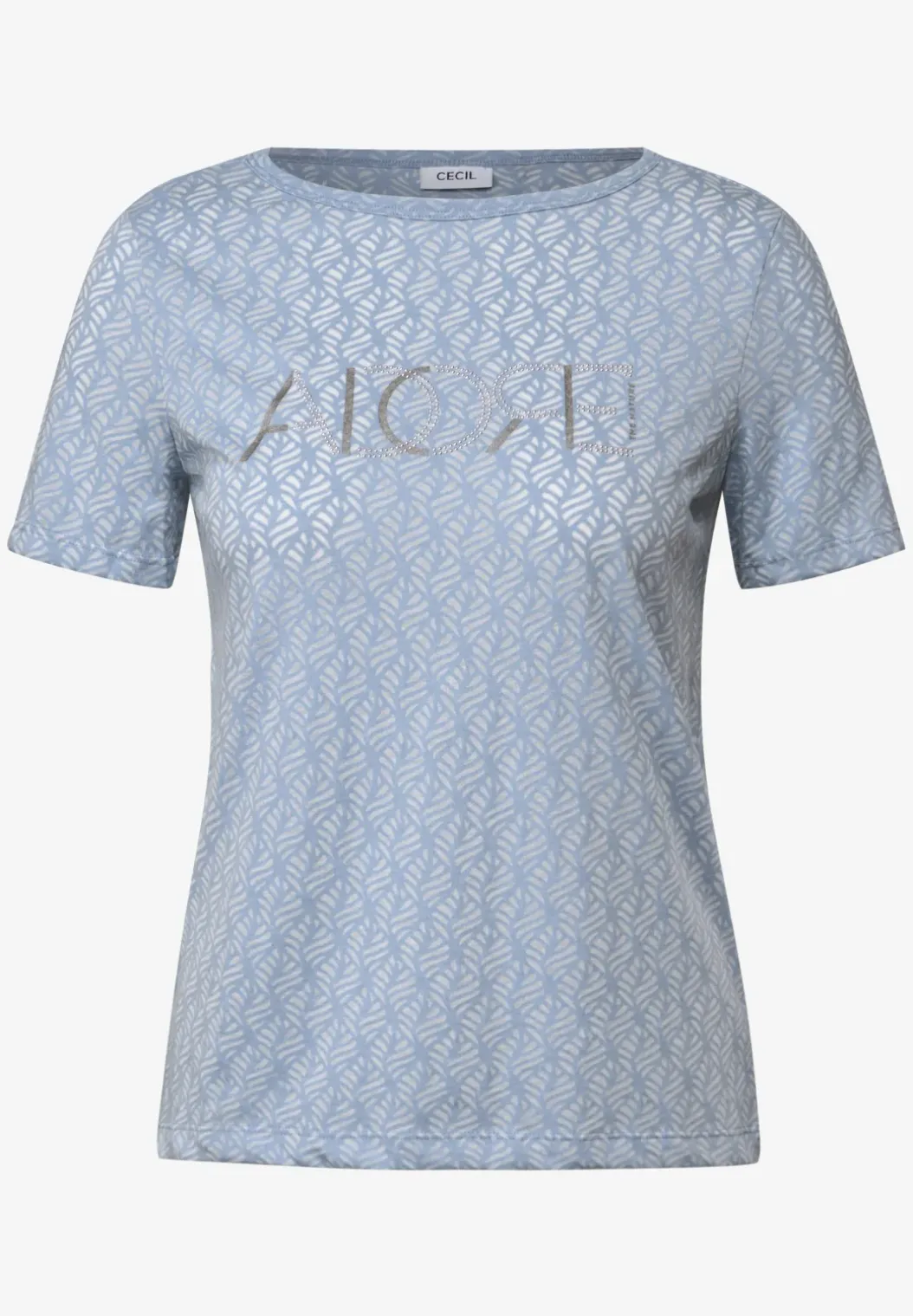 Shirt met opschrift Burnout