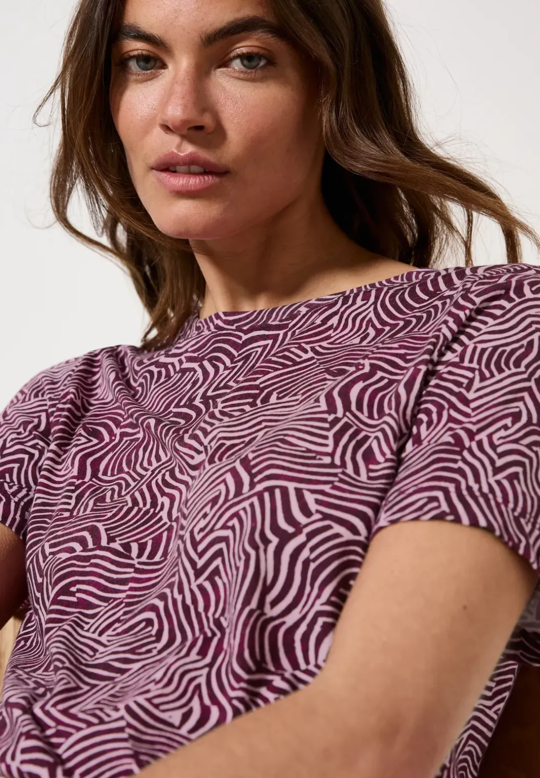 Shirt met patroon