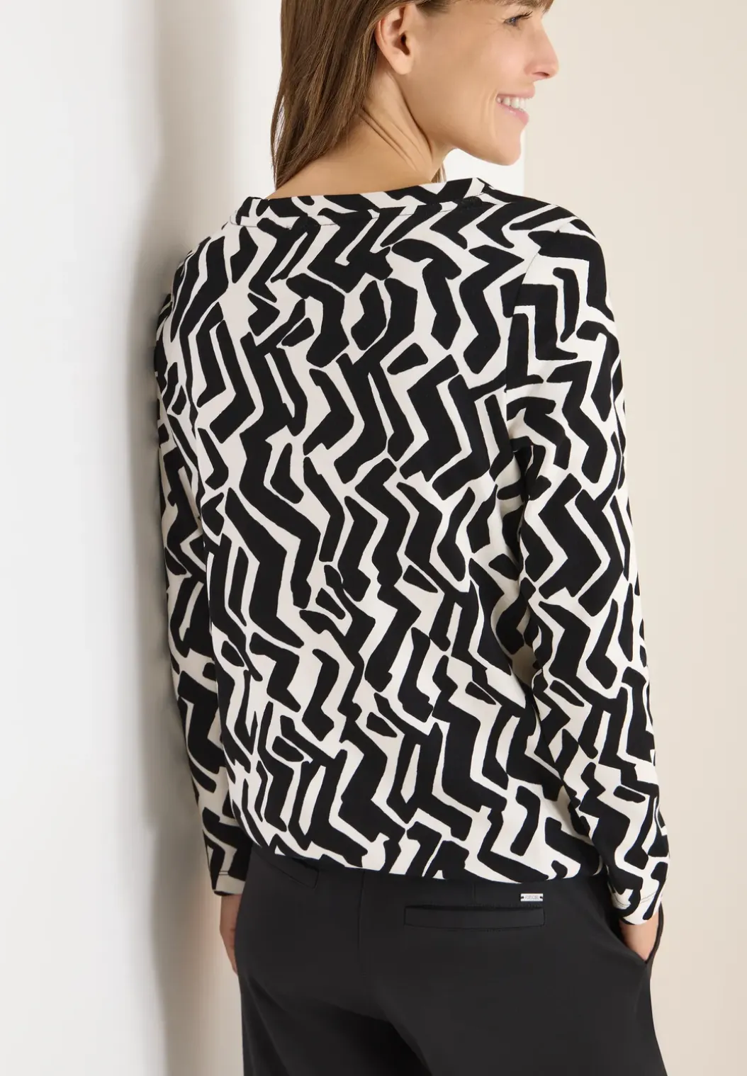 Shirt met patroon