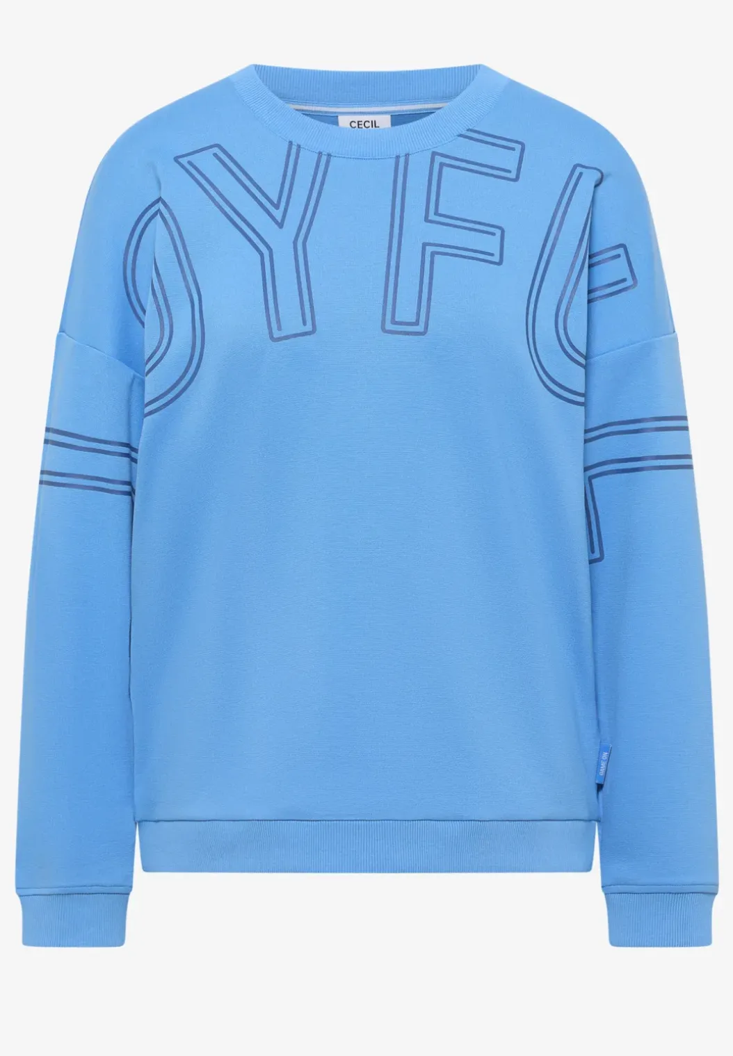 Shirt met print aan de voorkant