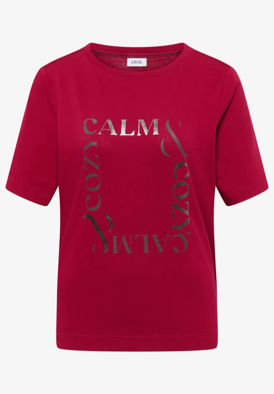 Shirt met print aan de voorkant